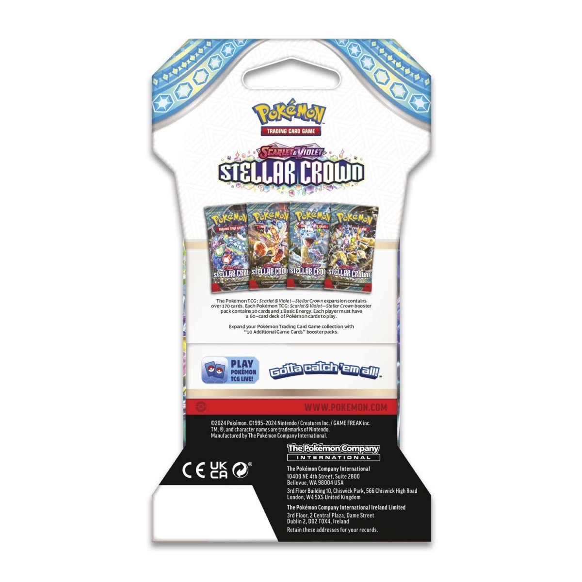 Pokemon: Scarlet & Violet - Stellar Crown - Sleeved Booster Pack