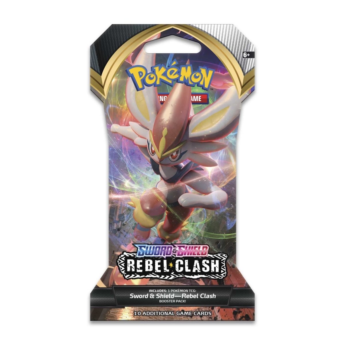 Pokemon: Sword & Shield - Rebel Clash - Sleeved Booster Pack