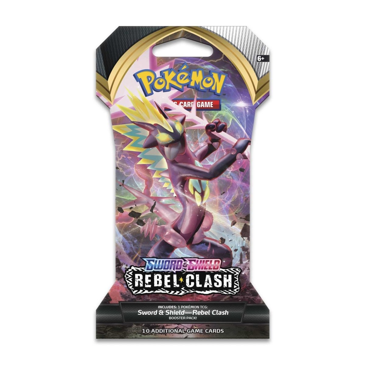 Pokemon: Sword & Shield - Rebel Clash - Sleeved Booster Pack