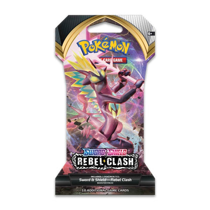 Pokemon: Sword & Shield - Rebel Clash - Sleeved Booster Pack