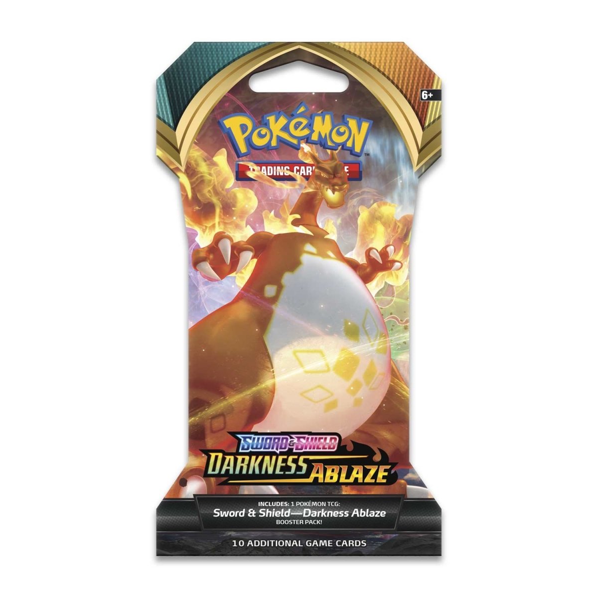 Pokemon: Sword & Shield - Darkness Ablaze - Sleeved Booster Pack