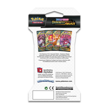 Pokemon: Sword & Shield - Darkness Ablaze - Sleeved Booster Pack