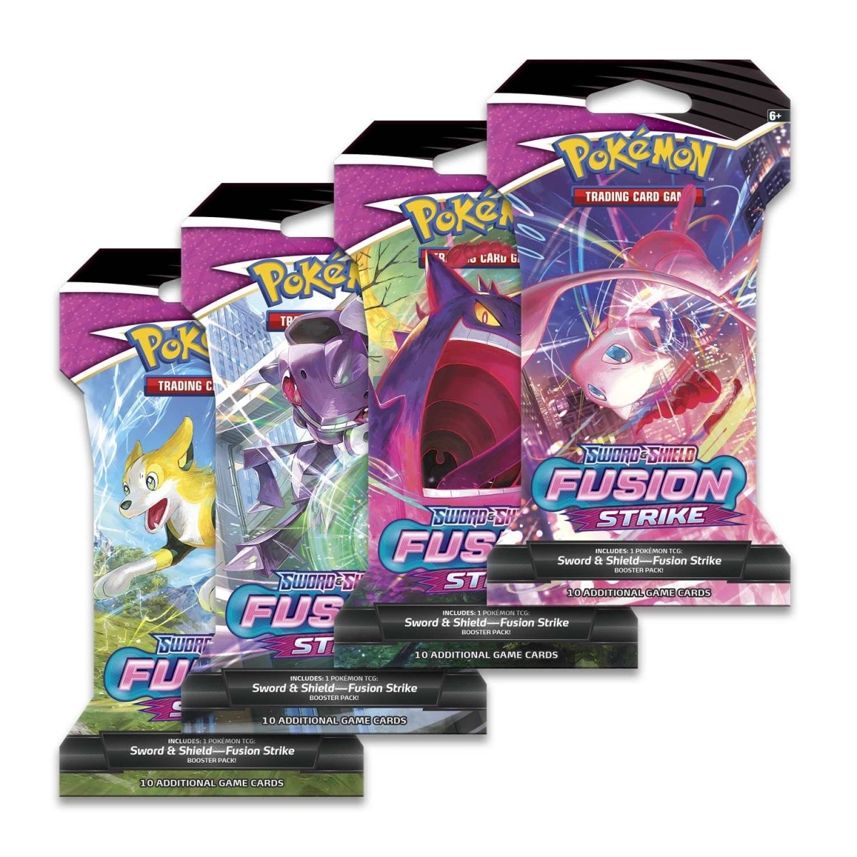 Pokemon: Sword & Shield - Fusion Strike - Sleeved Booster Pack