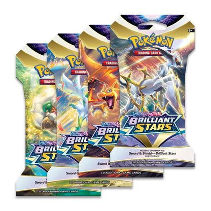 Pokemon: Sword & Shield - Brilliant Stars - Sleeved Booster Pack