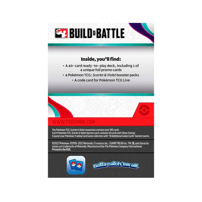 Pokemon: Scarlet & Violet - Build & Battle Box