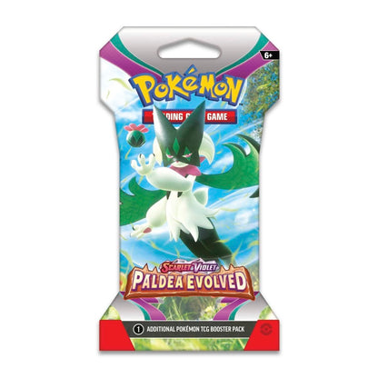 Pokemon: Sword & Shield - Paldea Evolved - Sleeved Booster Pack