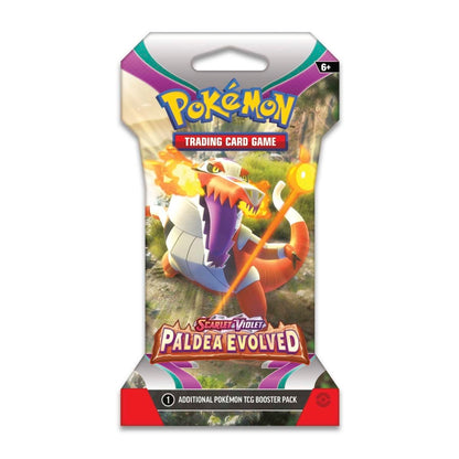 Pokemon: Sword & Shield - Paldea Evolved - Sleeved Booster Pack