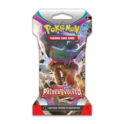 Pokemon: Sword & Shield - Paldea Evolved - Sleeved Booster Pack