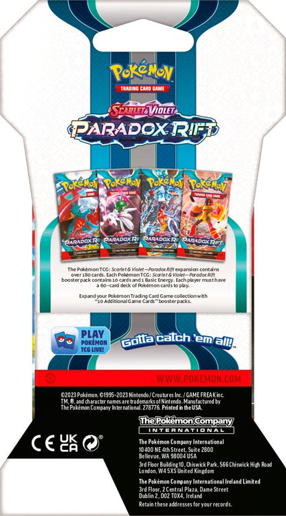 Pokemon: Scarlet & Violet - Paradox Rift - Sleeved Booster Pack