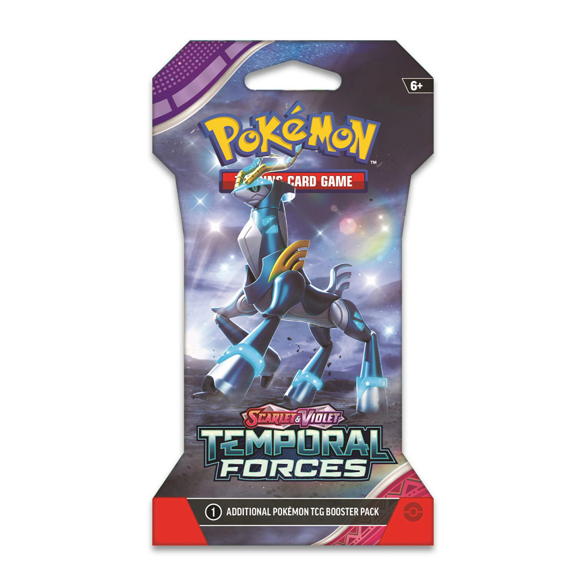 Pokemon: Scarlet & Violet - Temporal Forces - Sleeved Booster Pack