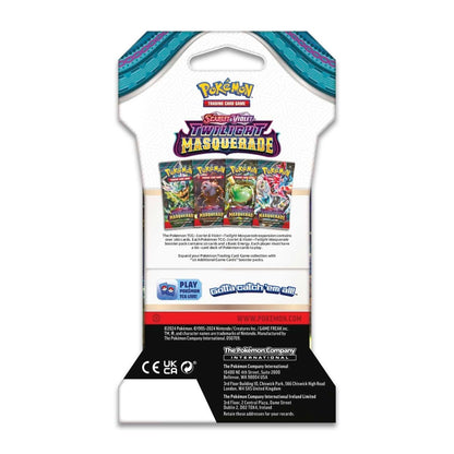 Pokemon: Sword & Shield - Twilight Masquerade - Sleeved Booster Pack